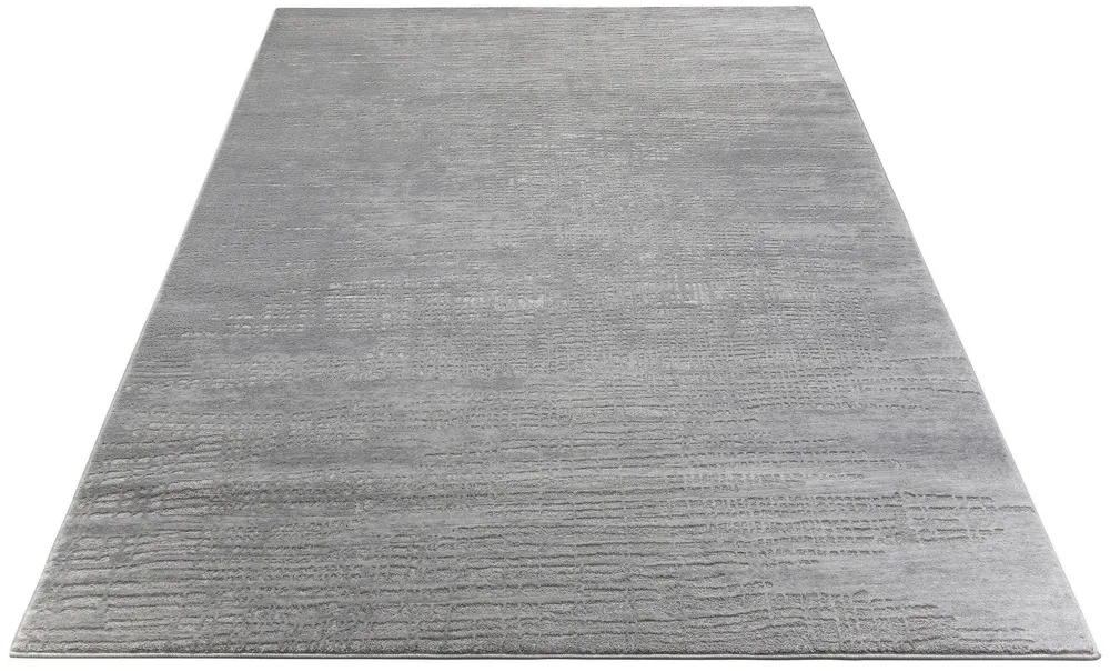 Covor Ariano gri pestrit, cu model vintage 3D 70x140cm