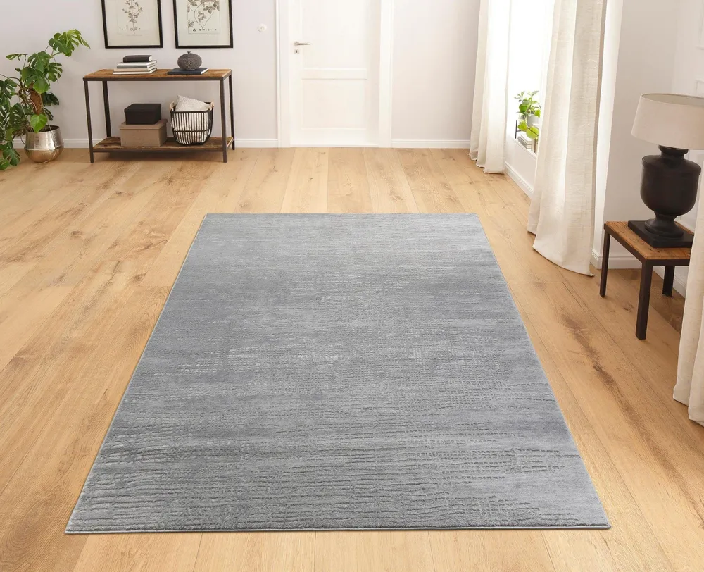 Covor Ariano gri pestrit, cu model vintage 3D 60x140cm