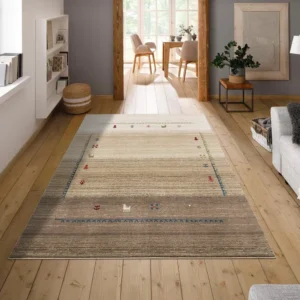 Covor »Arkansas« cu aspect oriental, fire scurte, bej 120x180 cm