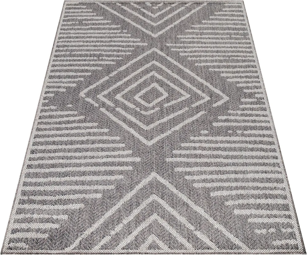 Covor Aruba pentru interior si exterior cu țesătură plată 120x170 cm