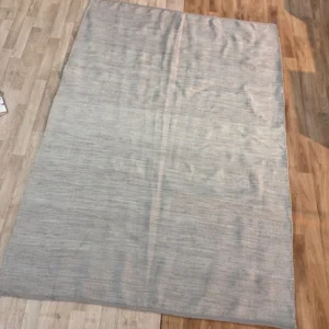 Covor Berka din bumbac țesut manual gri degradee 160x230 cm