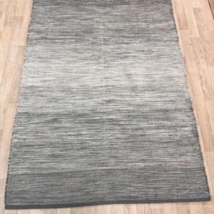 Covor Berka din bumbac țesut manual gri degradee 120x180 cm
