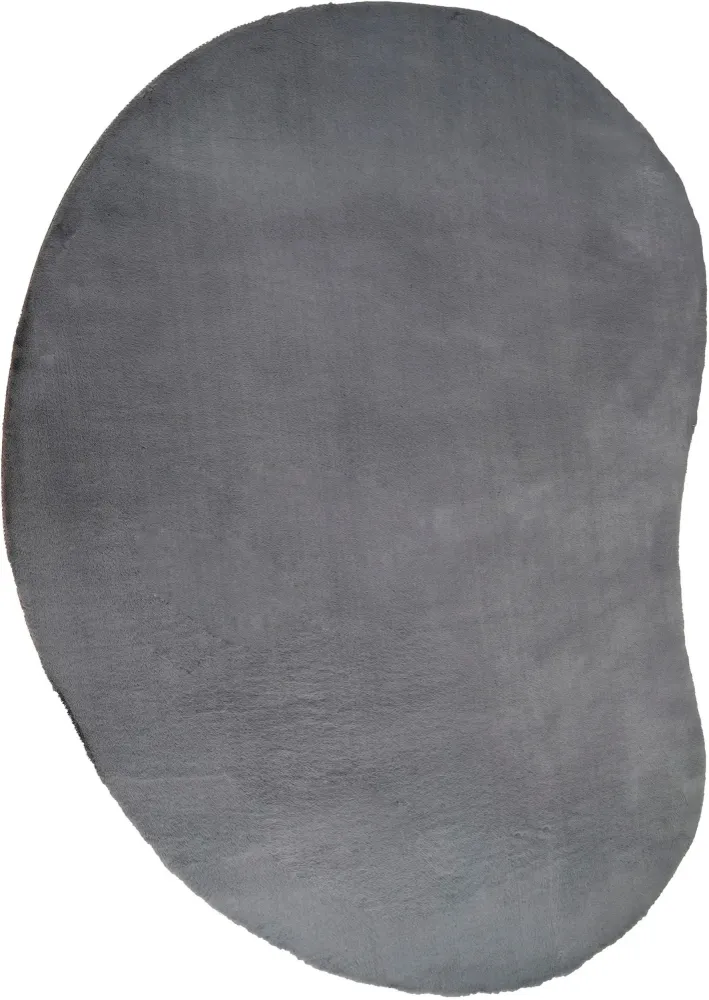 Covor de blana eco Rabbit 2 Bean gri foarte pufos 160x240 cm