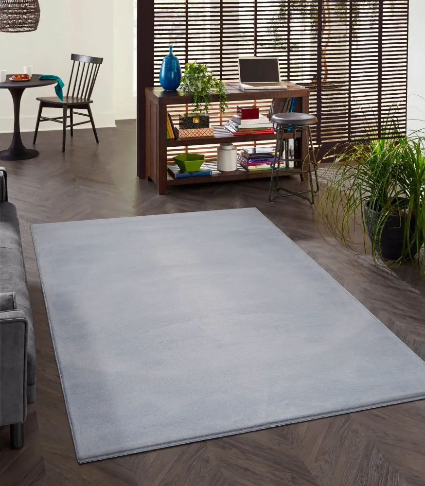 Covor blăniță Focus foarte moale si elegant gri 160x220 cm