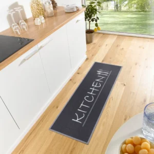 Covor de bucătărie ”Kitchen Cutlery” subtire antiderapant, 50x150 cm