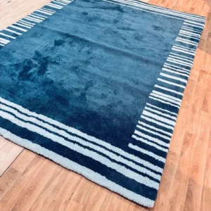 Covor Cameo Bruno Banani moale si pufos albastru 240x320 cm
