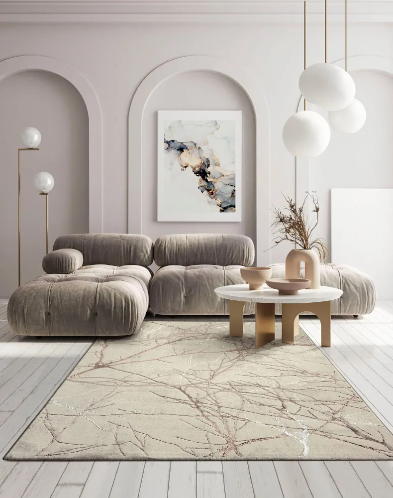 Covor »Creation 50055« cu model 3D, elegant, crem 160x230 cm