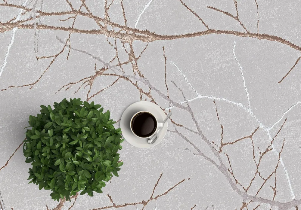 Covor »Creation 50055« cu model 3D, elegant, gri 120x170 cm