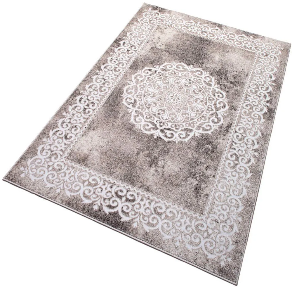 Covor Dafna cu aspect vintage elegant bej 240x320 cm