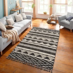 Covor »David« cu aspect Boho, potrivit si pentru exterior 60x90 cm