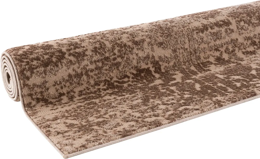 Covor »Dilani« maro cu aspect vintage moale 70x140 cm