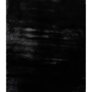 Covor din blana sintetica Heaven Lalee, negru, 120x170 cm