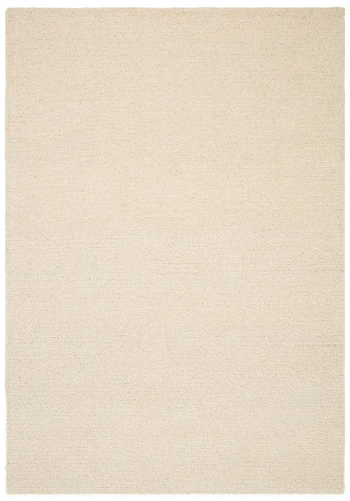 Covor din lână naturala Janne Theko crem deschis 200x200 cm