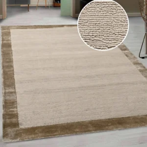 Covor din viscoza Shirley Light taupe 120x180 cm