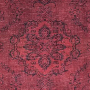 Covor DORIAN CHENILLE, 75x150 cm, forma dreptunghiulara, poliester, rosu, AL 29