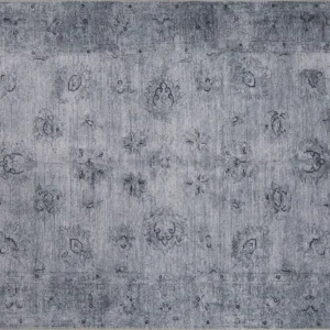 Covor DORIAN CHENILLE, 75x150 cm, forma dreptunghiulara, poliester, gri, AL 166