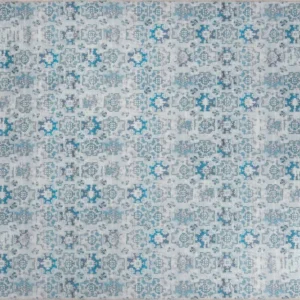 Covor DORIAN CHENILLE, 75x150 cm, forma dreptunghiulara, poliester, albastru, AL 221