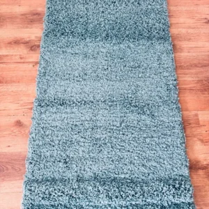 Covor cu fir lung pufos Shaggy Viva albastru 80x150 cm