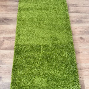 Covor cu fir lung pufos Shaggy Viva verde 80x150 cm