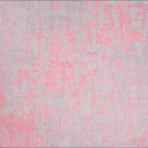 Covor FUNK CHENILLE, 75x150 cm, forma dreptunghiulara, roz, AL 99