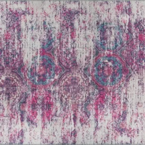 Covor FUSION CHENILLE, 75x150 cm, forma dreptunghiulara, poliester, multicolor, AL 104