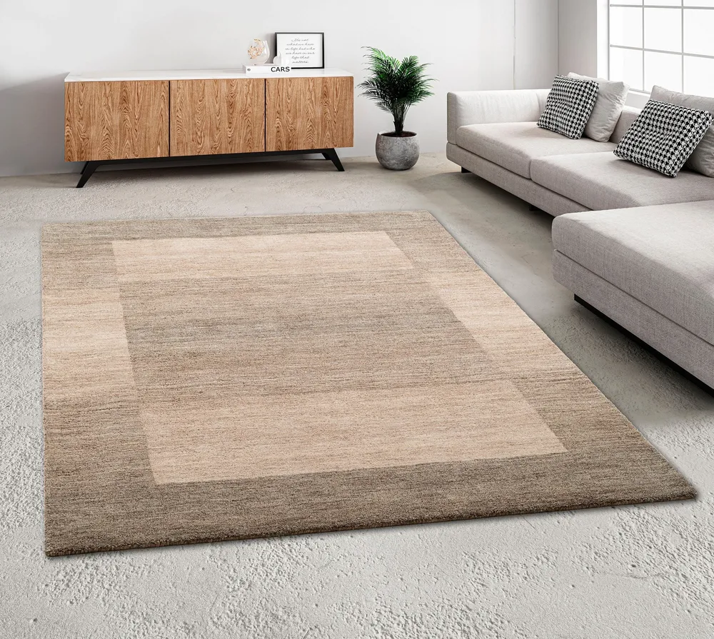 Covor »Gabbeh Super« din lână pură maro degradee 160x230 cm