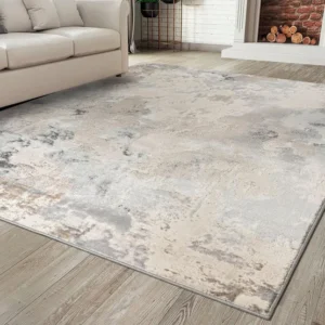 Covor Hamar cu aspect de marmura gri 240x320 cm