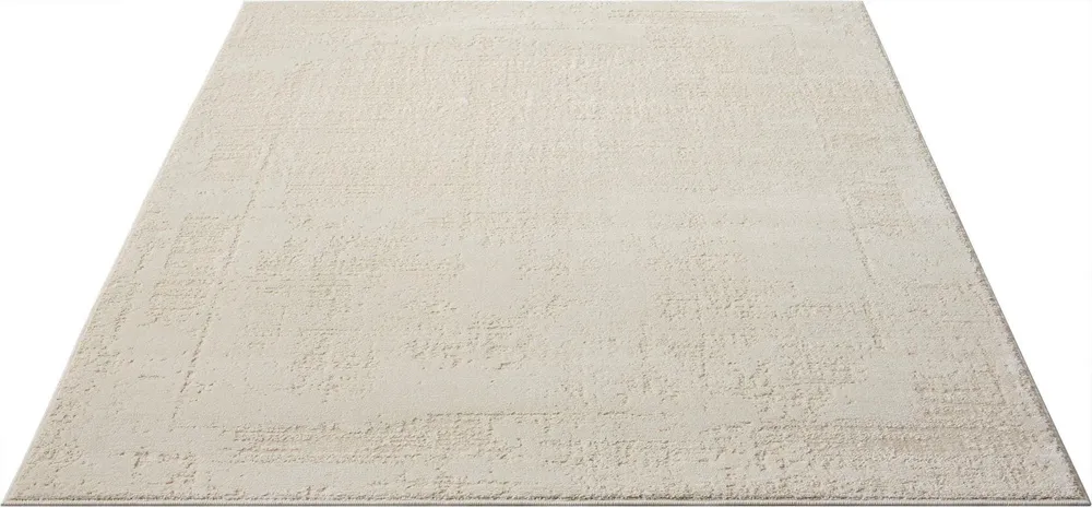 Covor »Hamsa« cu aspect vintage crem, model 3D 160x230 cm