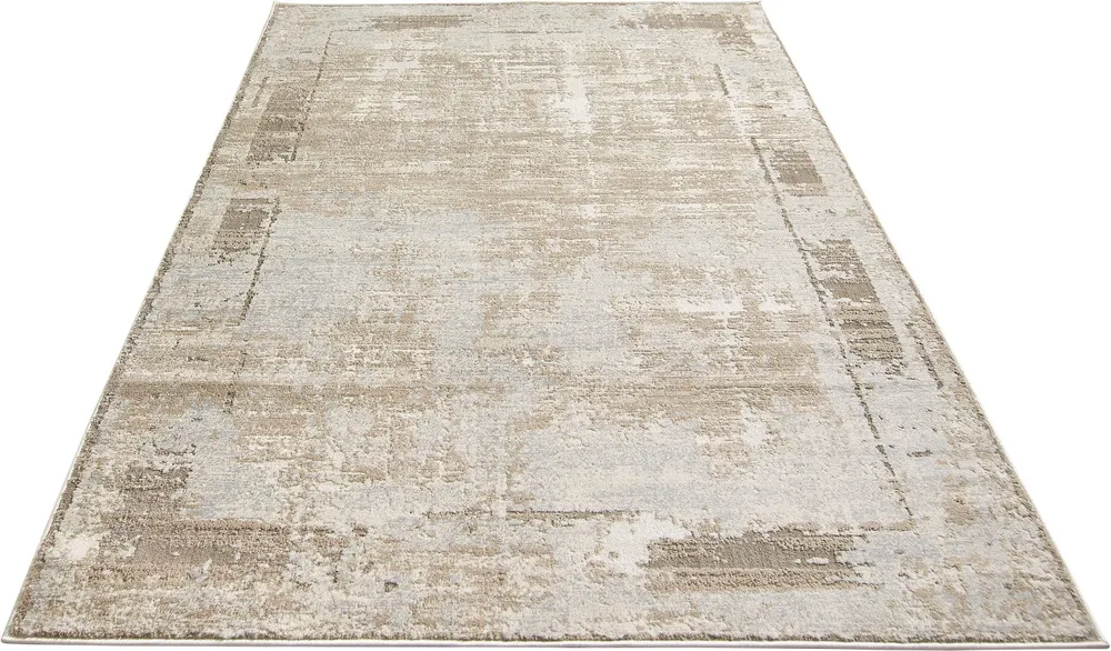 Covor »Hamsa« cu aspect vintage, model 3D, maro 60x90 cm