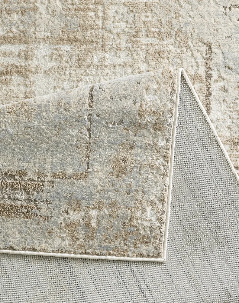 Covor »Hamsa« cu aspect vintage, model 3D, maro 60x90 cm