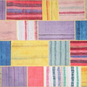 Covor JAZZ CHENILLE, 75x150 cm, forma dreptunghiulara, poliester, multicolor, AL 48
