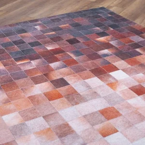 Covor JAZZ CHENILLE, 75x150 cm, forma dreptunghiulara, poliester, multicolor, AL 154