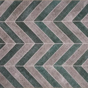 Covor JAZZ CHENILLE, 75x150 cm, forma dreptunghiulara, poliester, bej/verde, AL 49