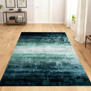 Covor »Katalin« din viscoza cu aspect matasos, albastru 240x320 cm