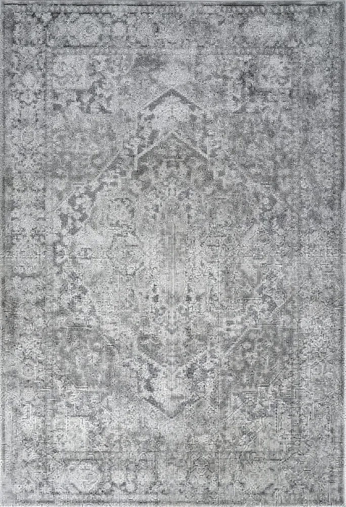 Covor Kylan cu model vintage elegant 3D gri 120x180 cm