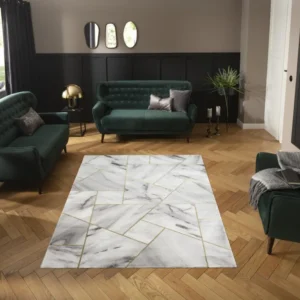 Covor Lerina Leonique gri auriu, elegant 120x170 cm
