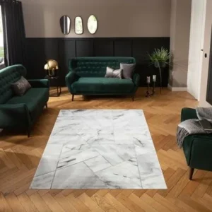 Covor Lerina Leonique cu model marmorat 80x150 cm