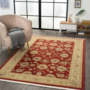 Covor »Maryam 3« cu aspect oriental si franjuri, 140x200 cm