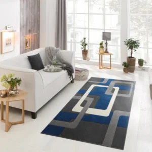 Covor »Maxim« cu design 3D, ideal pentru living, dormitor, sufragerie 120x180 cm