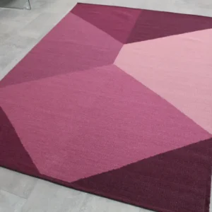Covor de lână cu model geoemtric, 160x230 cm