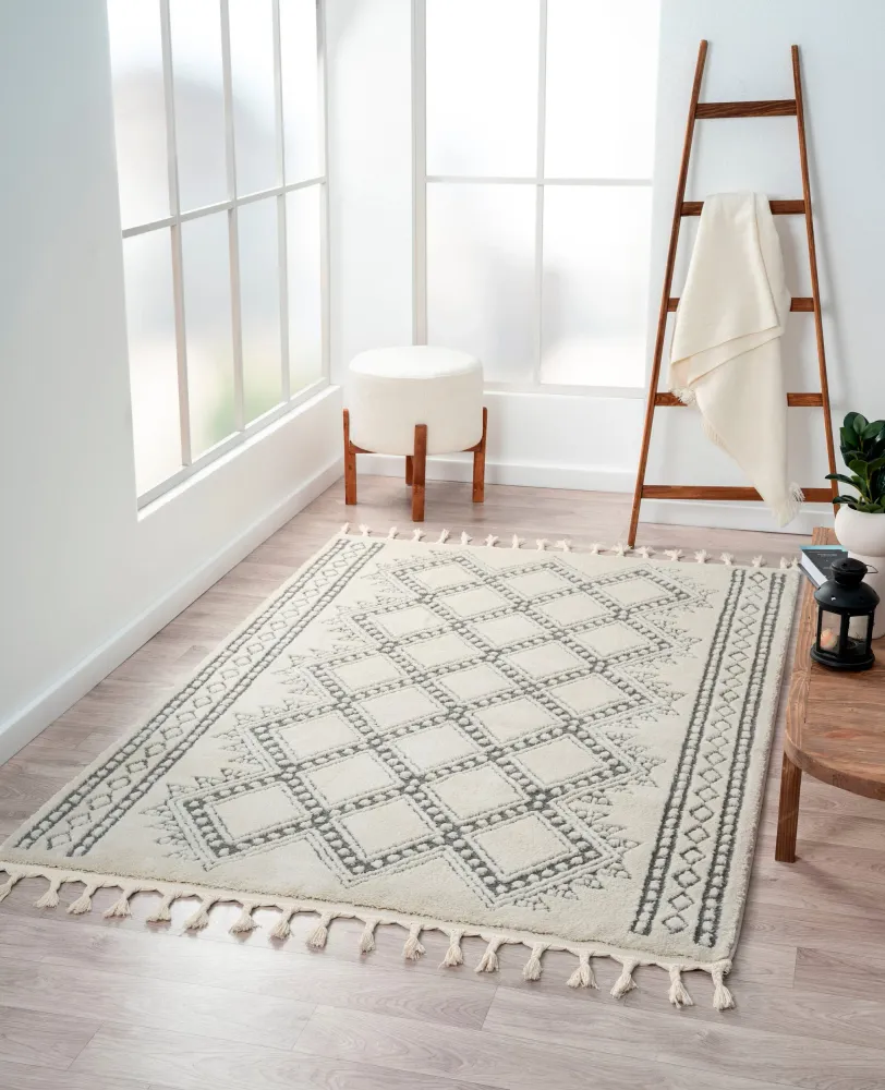 Covor Moroccan Tradition moale si pufos 100x200 cm
