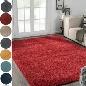 Covor MyShaggy foarte moale si pufos bordo 160x230 cm