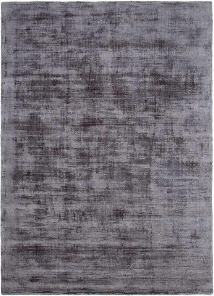 Covor Nuria din viscoză cu aspect de mătase, gri inchis, 160x230 cm