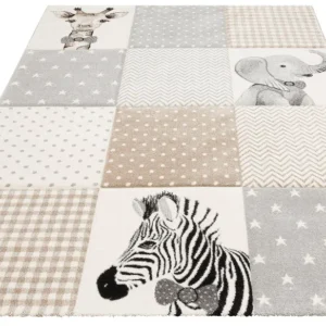 Covor pentru copii Wilde Tiere cu animale 160x230 cm