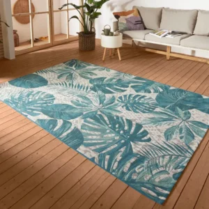 Covor pentru interior si exterior ”Tropical Leaves” 200x285 cm