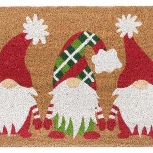 Covor preș de intrare din fibra de cocos Crăciun 75x45 cm
