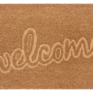 Covor preș de intrare din fibra de cocos Welcome 75x45 cm