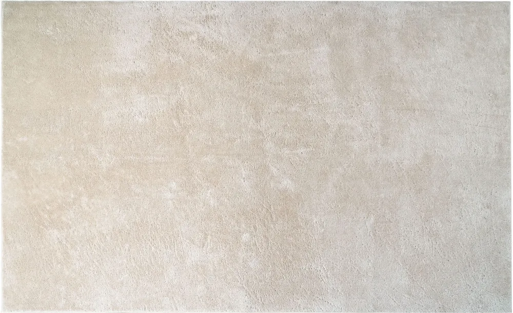 Covor pufos Cali crem din microfibra 180x280 cm