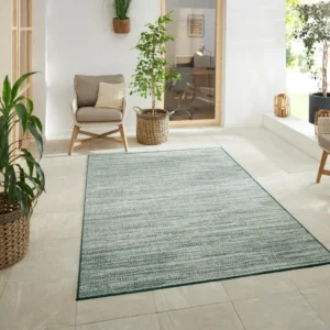 Covor reversibil Mèlange pentru interior si exterior verde 160x230 cm