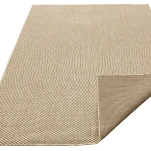 Covor Rhodos bej potrivit și la exterior, aspect de sisal 60x90 cm